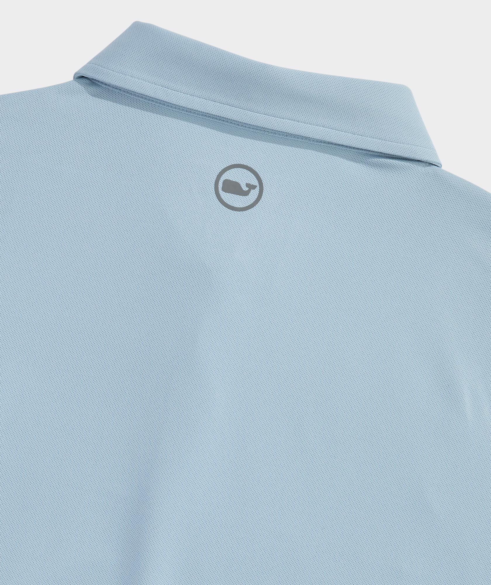 American Flag Performance Lightweight Pique Polo