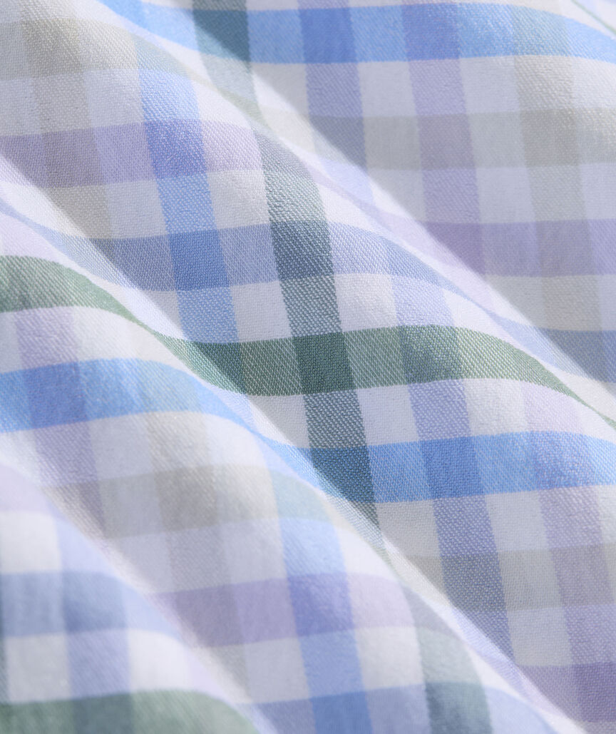 Performance Cotton Tattersall Shirt