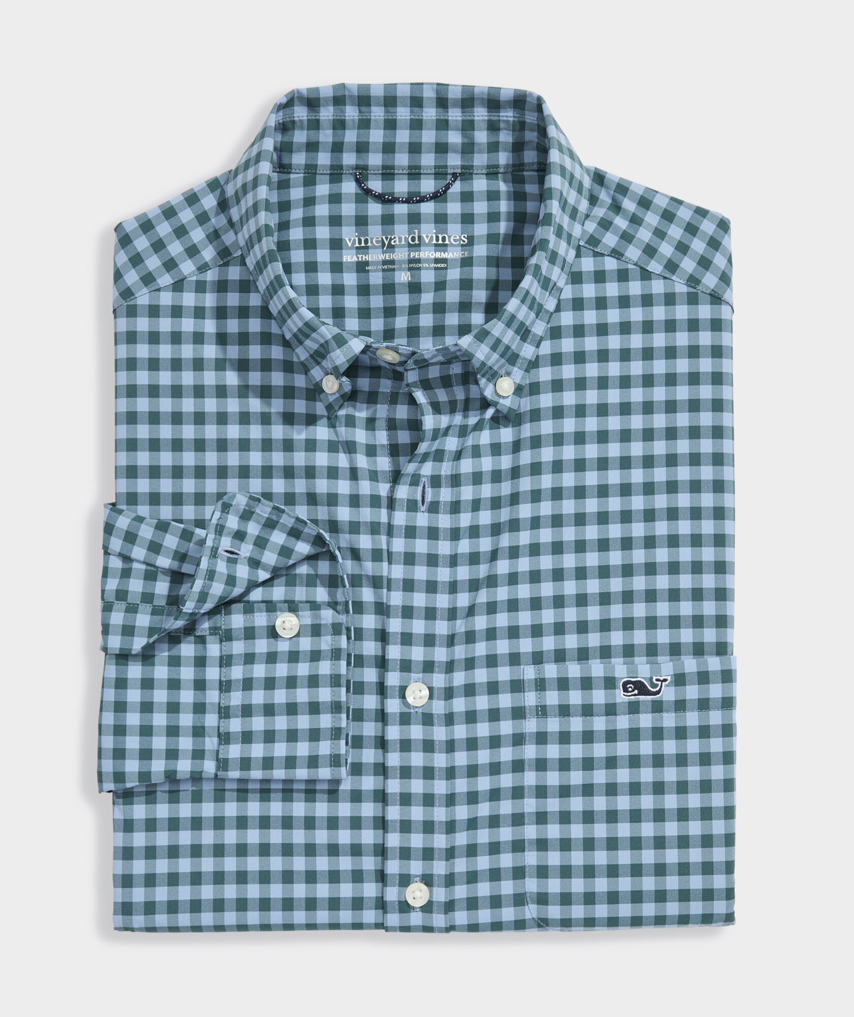 Performance Topsail Gingham Featherweight Shirt
