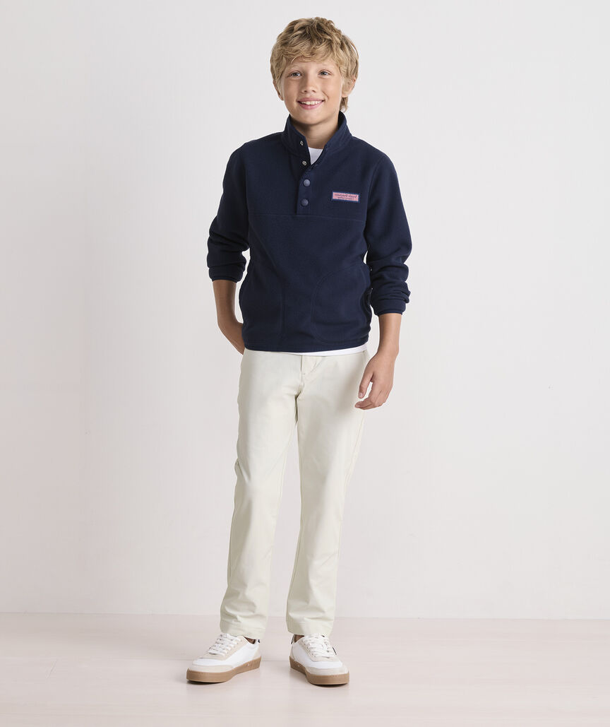 Boys' Harbor Fleece Quarter-Snap