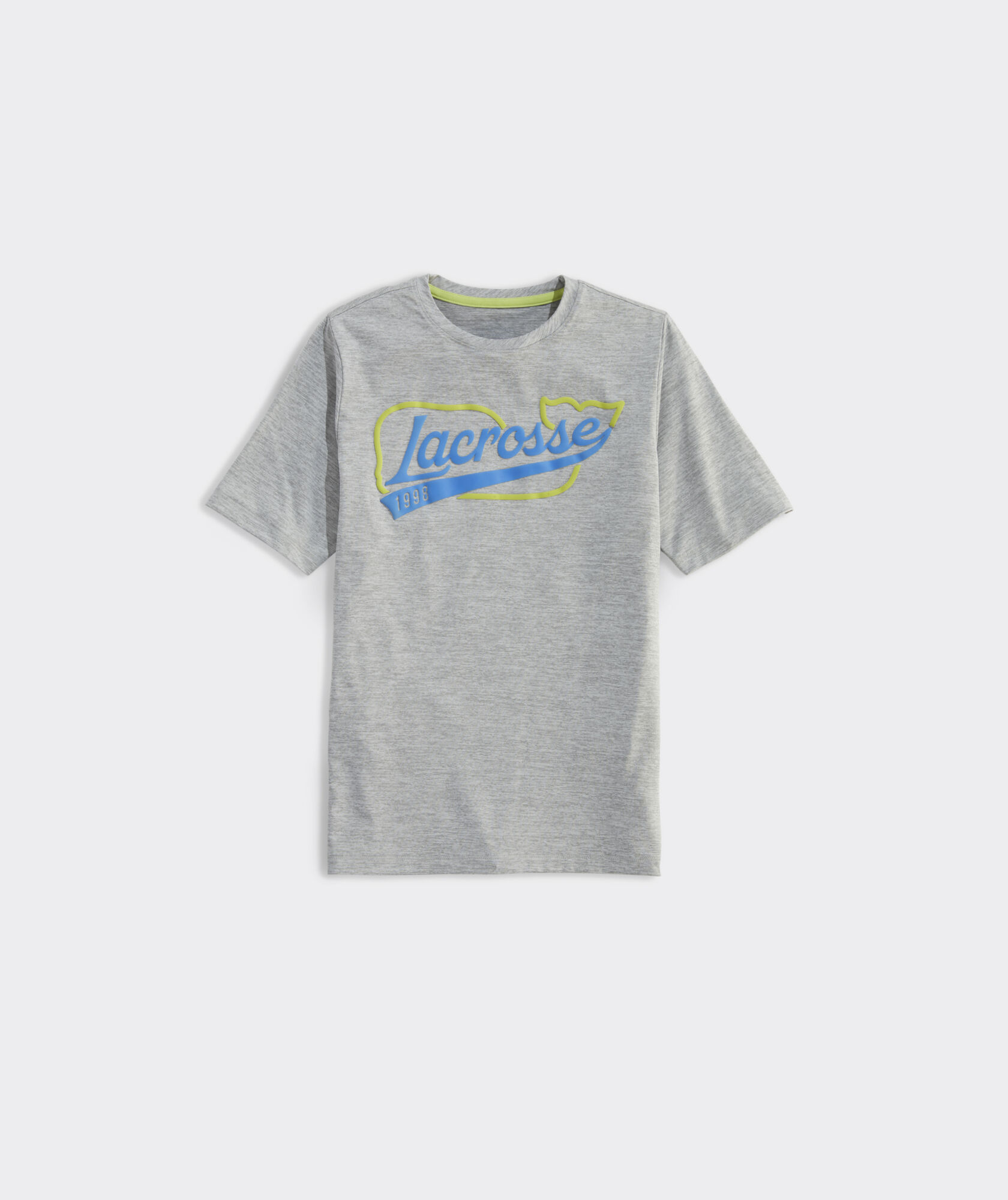 Boys' Varsity Lacrosse Whale Short-Sleeve Harbor Performance Tee