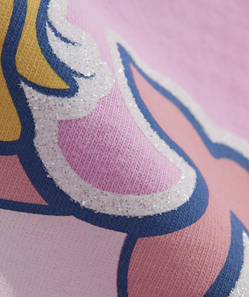 Girls' I Whale Summer Short-Sleeve Pocket Tee