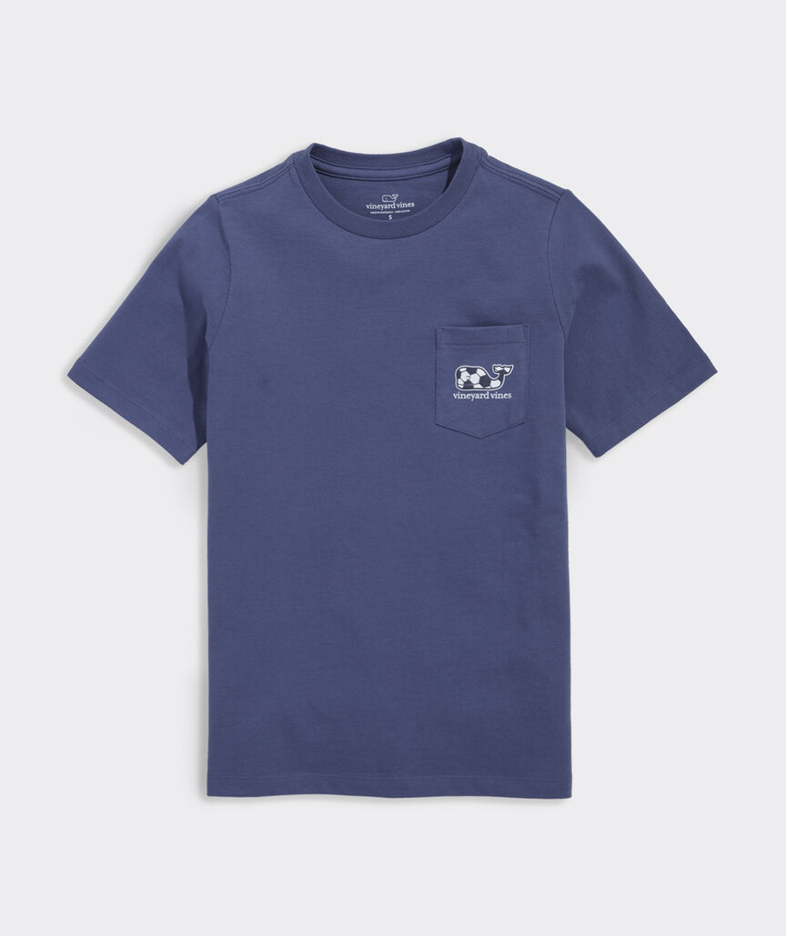 Boys' Soccer Whale Short-Sleeve Tee