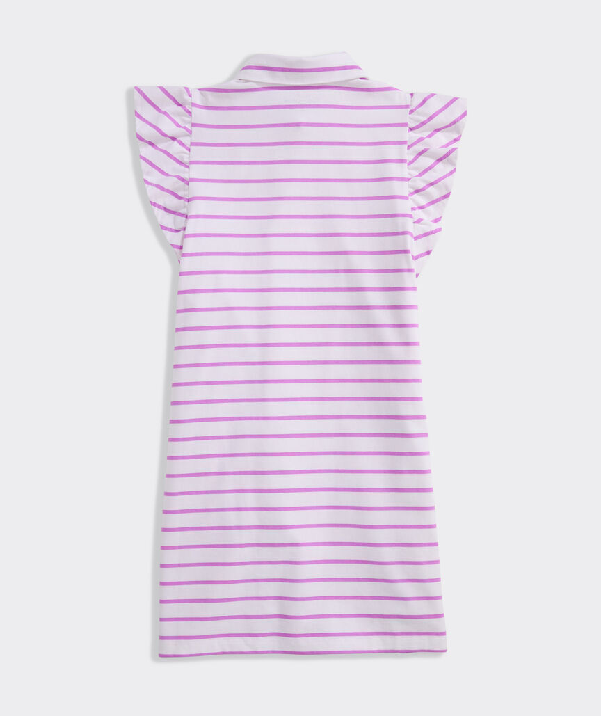 Girls' Knit Margo Flutter Shirtdress