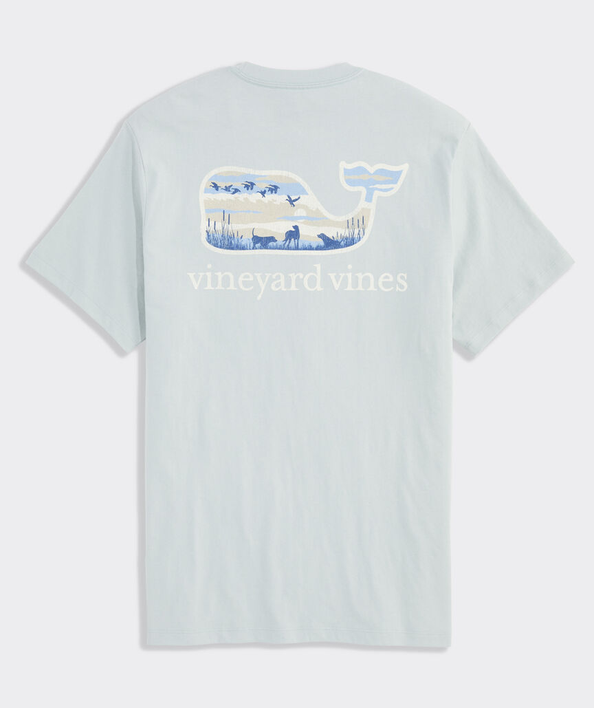 Duck Hunt Whale Short-Sleeve Pocket Tee