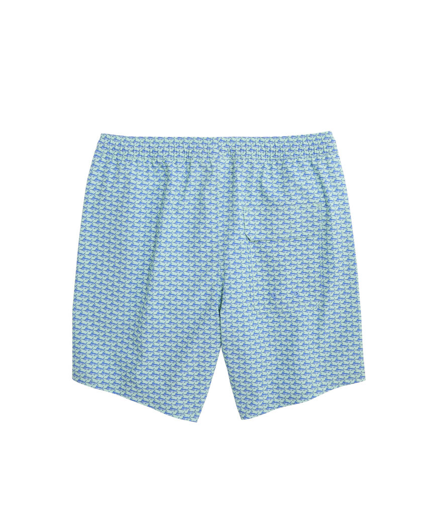OUTLET Printed 7 Inch Chappy Swim Trunks