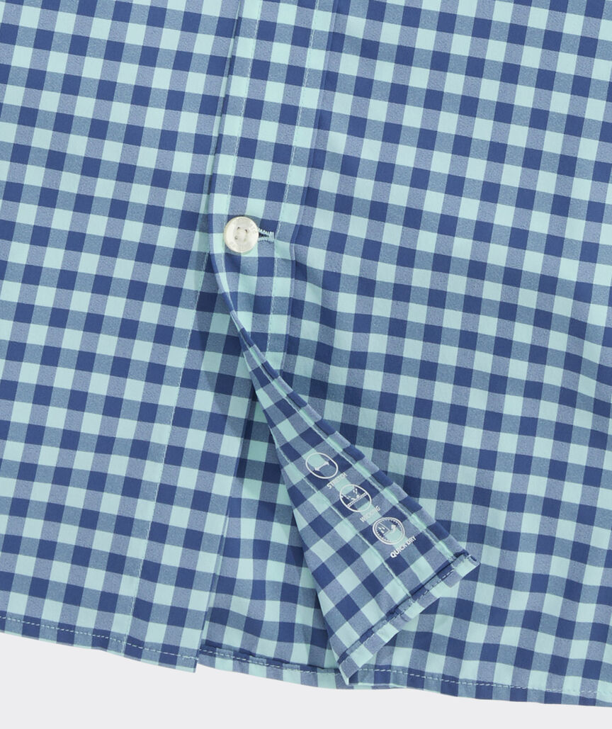 Performance Topsail Gingham Featherweight Shirt