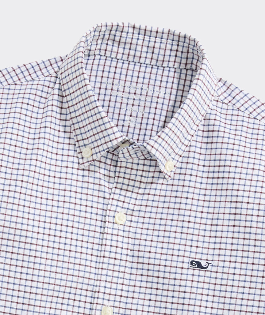 Boys' Performance Cotton Wauwinet Tattersall Shirt
