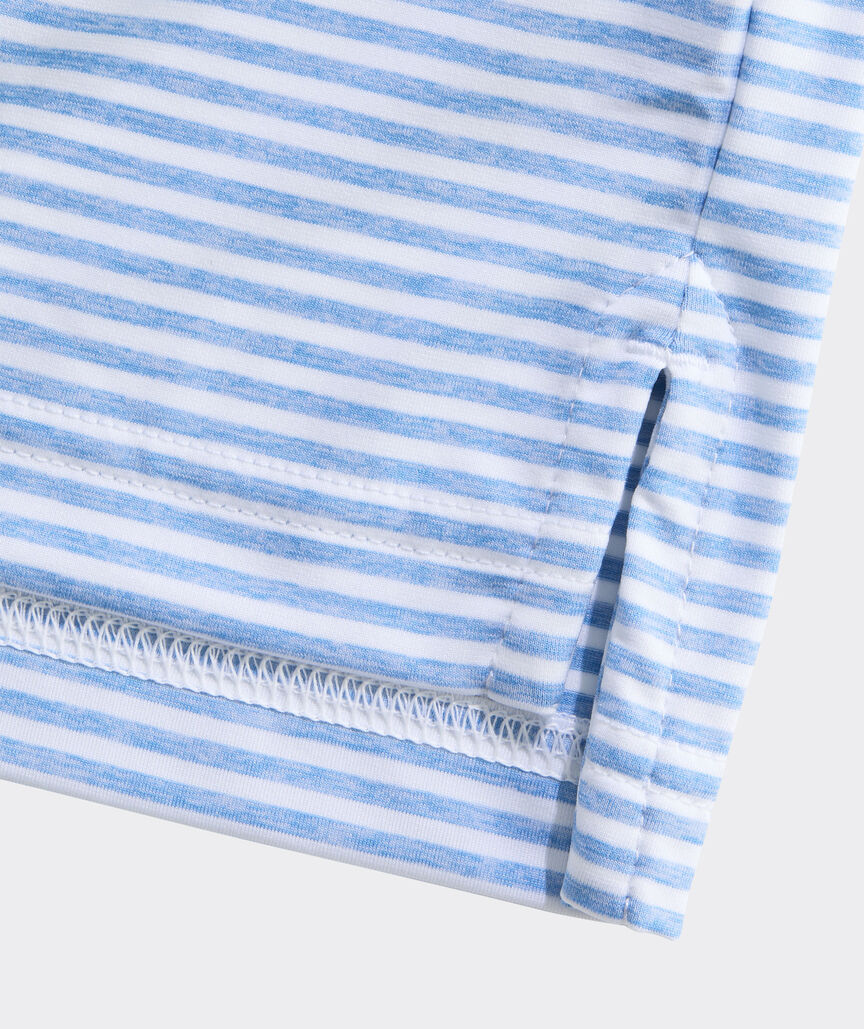 Boston Red Sox Performance Winstead Stripe Sankaty Polo