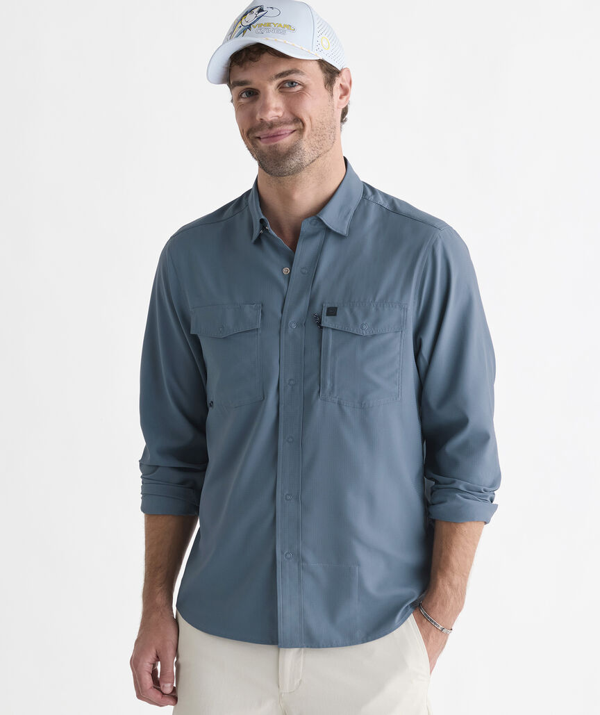 Performance Masthead Solid Harbor Shirt
