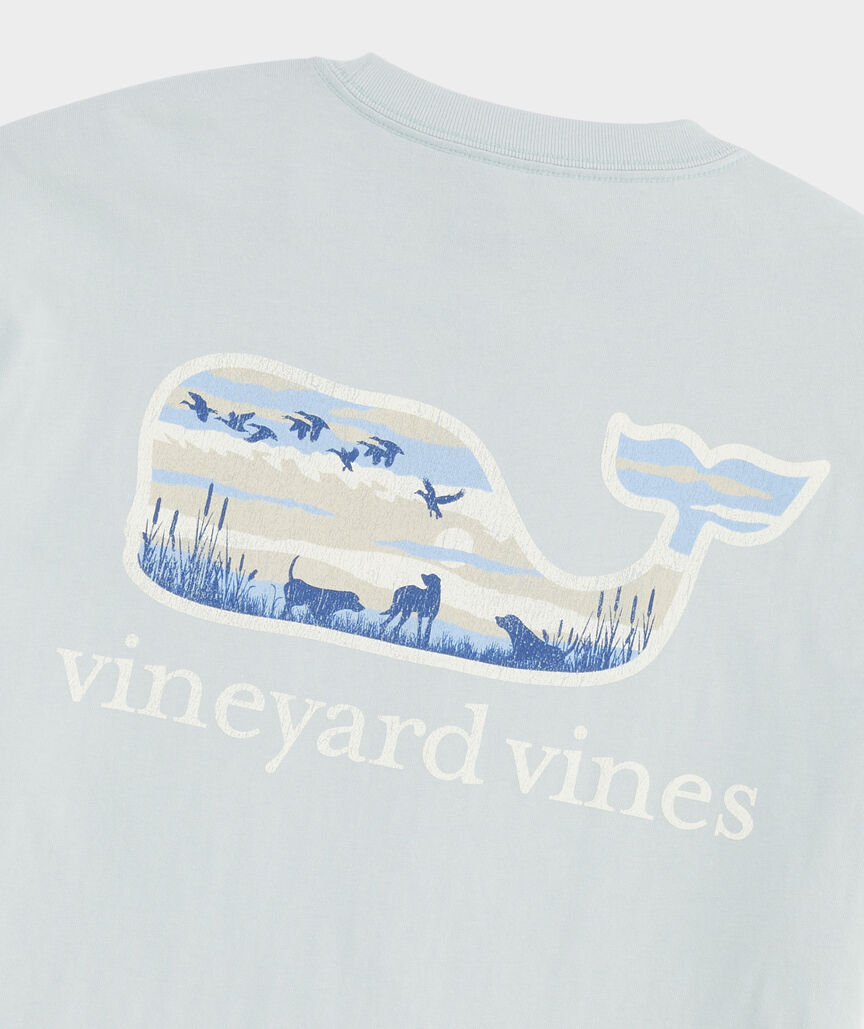 Duck Hunt Whale Short-Sleeve Pocket Tee
