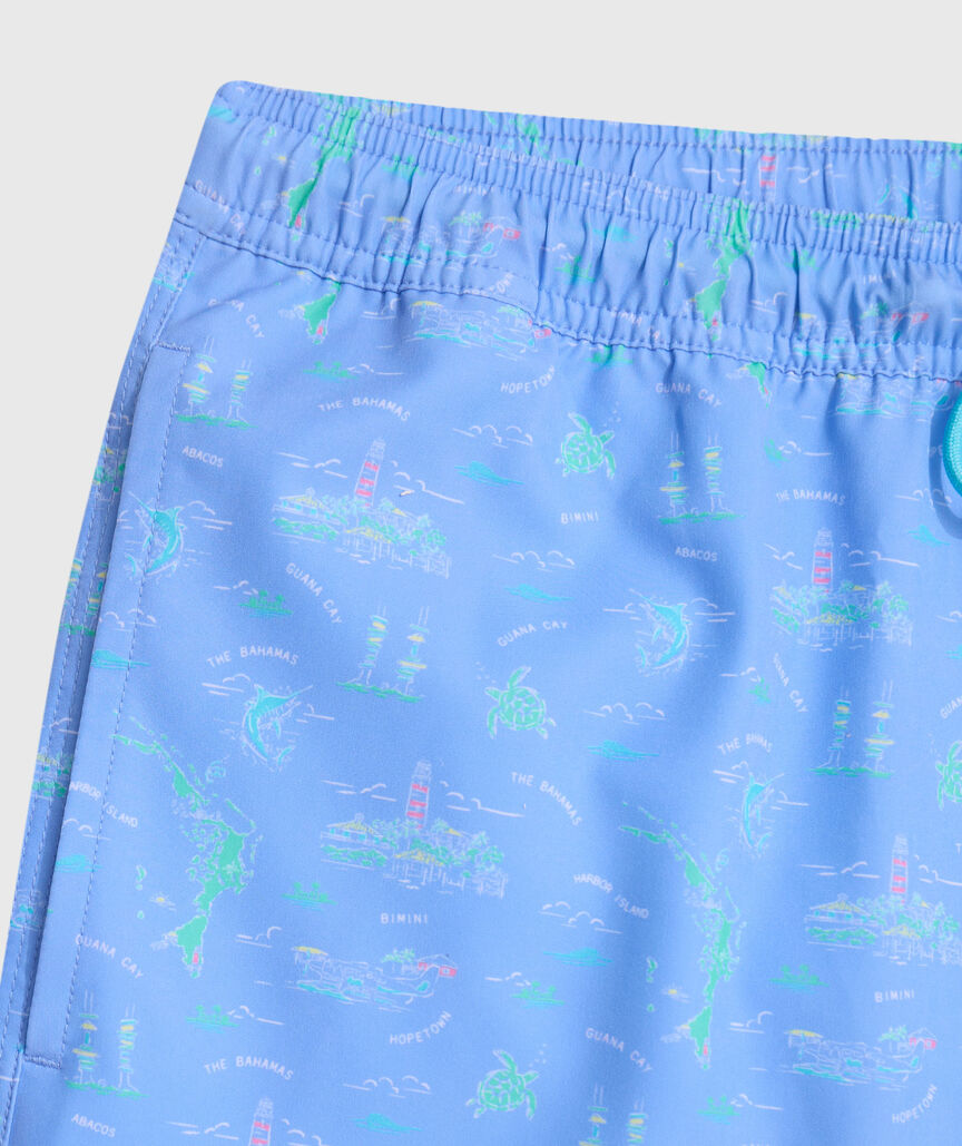 OUTLET 5 Inch Hope Scenic Chappy Swim Trunks