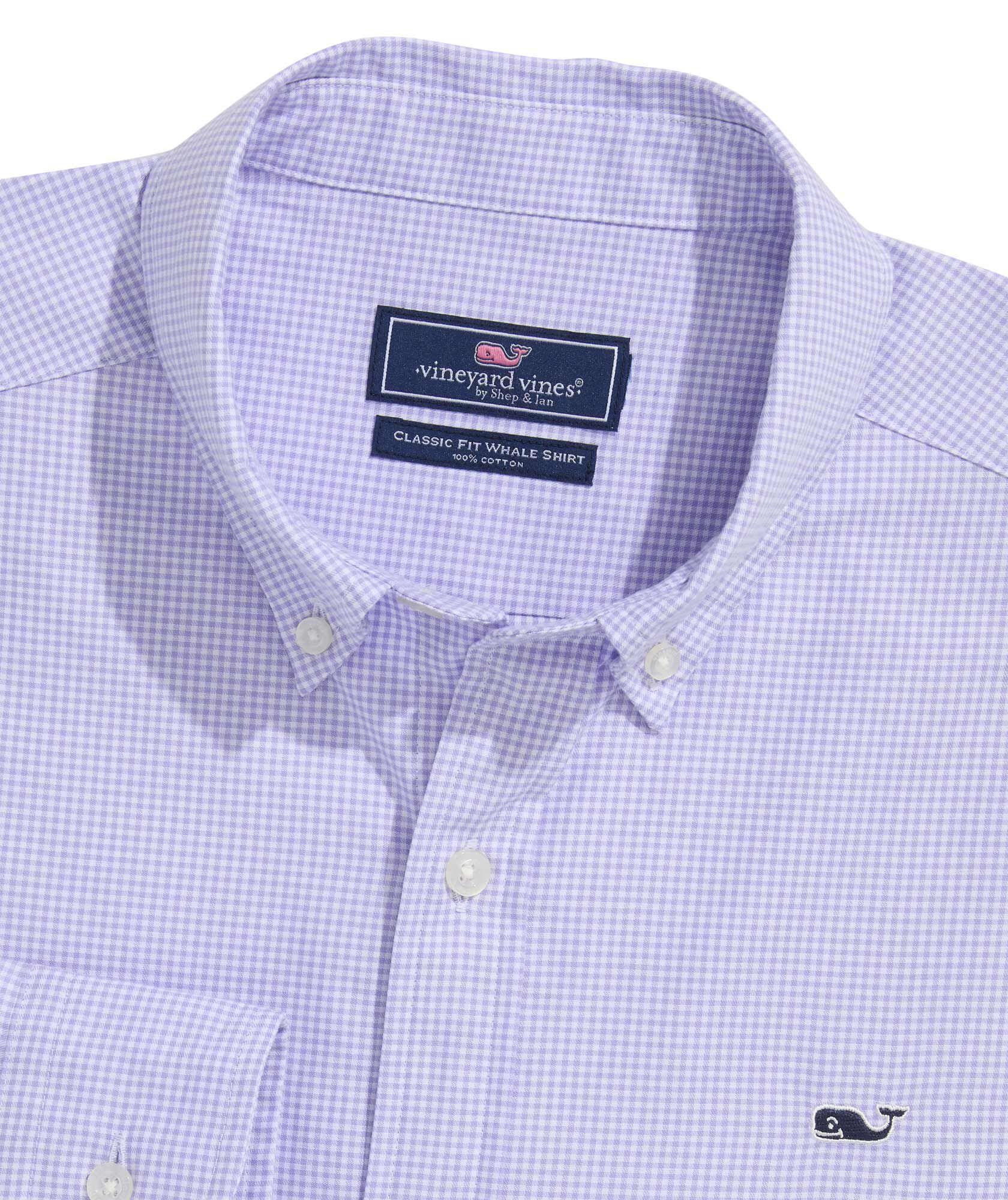 Shop OUTLET Poplin Gingham Shirt at vineyard vines