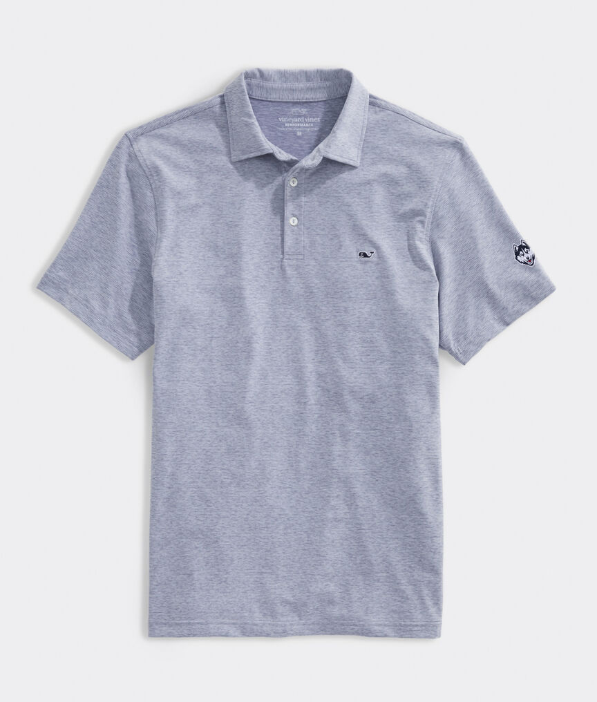 University Of Connecticut St Jean Stripe Sankaty Polo