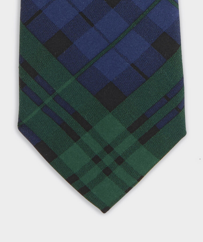 Boys' Noel Blackwatch Silk Tie