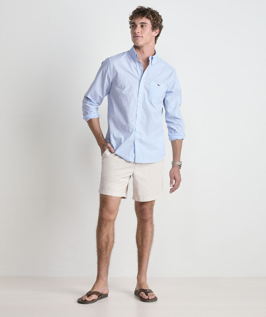 Anegada Gingham Perfect Wash Poplin Shirt