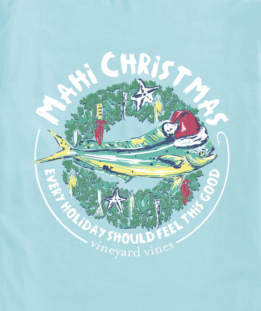 OUTLET Mahi Christmas Long-Sleeve Pocket Tee