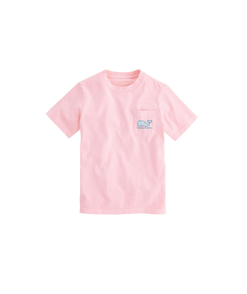 OUTLET Kids' BVI Scenic Whale Short-Sleeve Pocket Tee