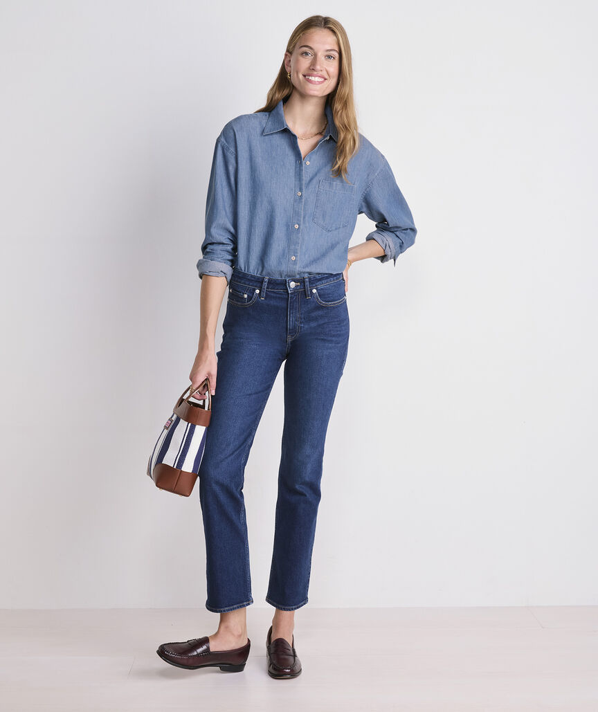 Birdie Chambray Button-Down