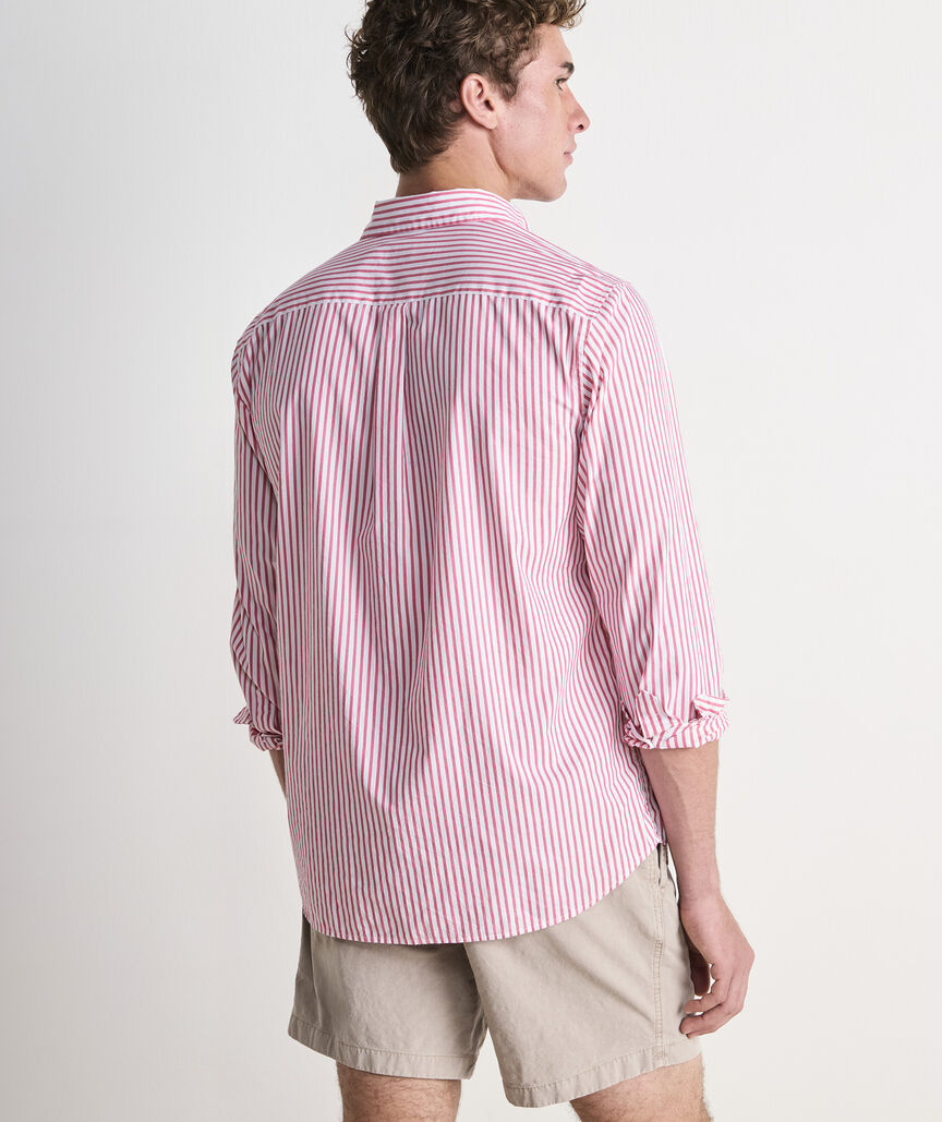 Seabird Stripe Perfect Wash Poplin Shirt