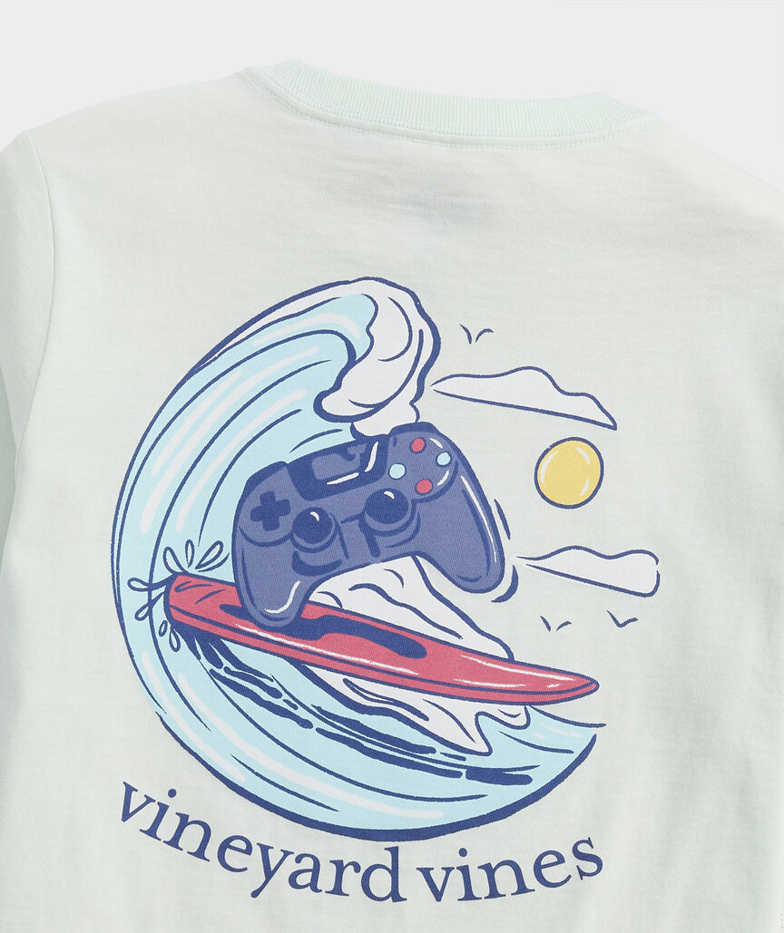 Boys' Surfin' Controller Short-Sleeve Pocket Tee