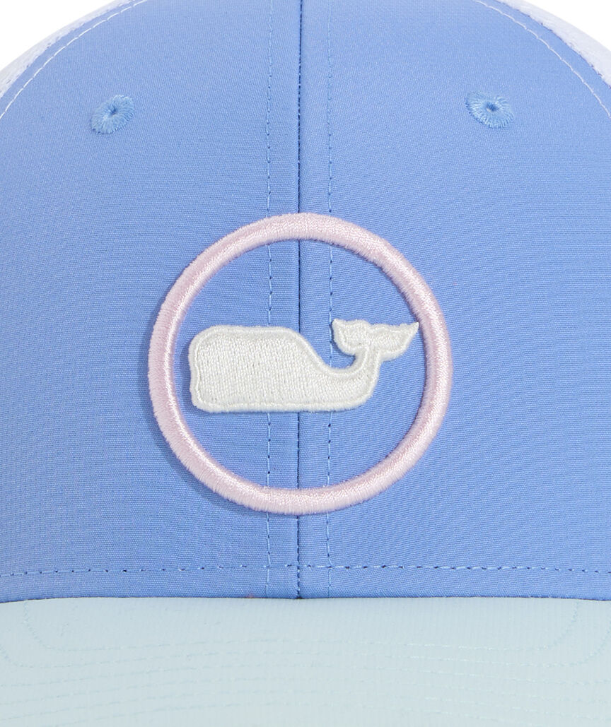 OUTLET Girls' Performance Whale Dot Trucker Hat