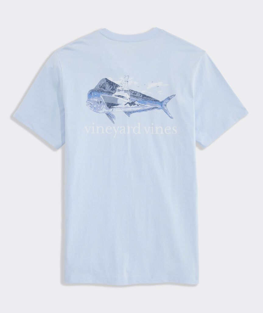 Sportfisher Mahi Scenic Short-Sleeve Pocket Tee