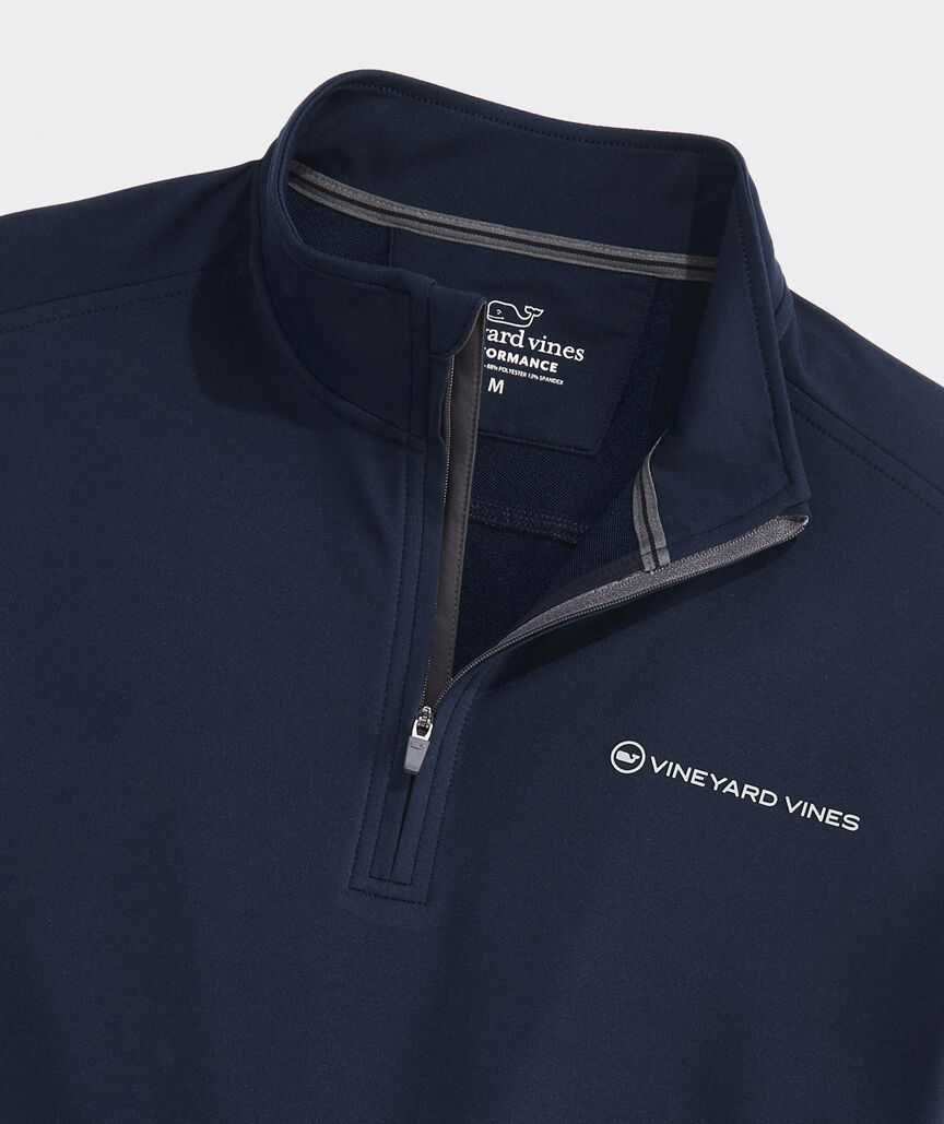 Logo Performance Clubhouse Quarter-Zip