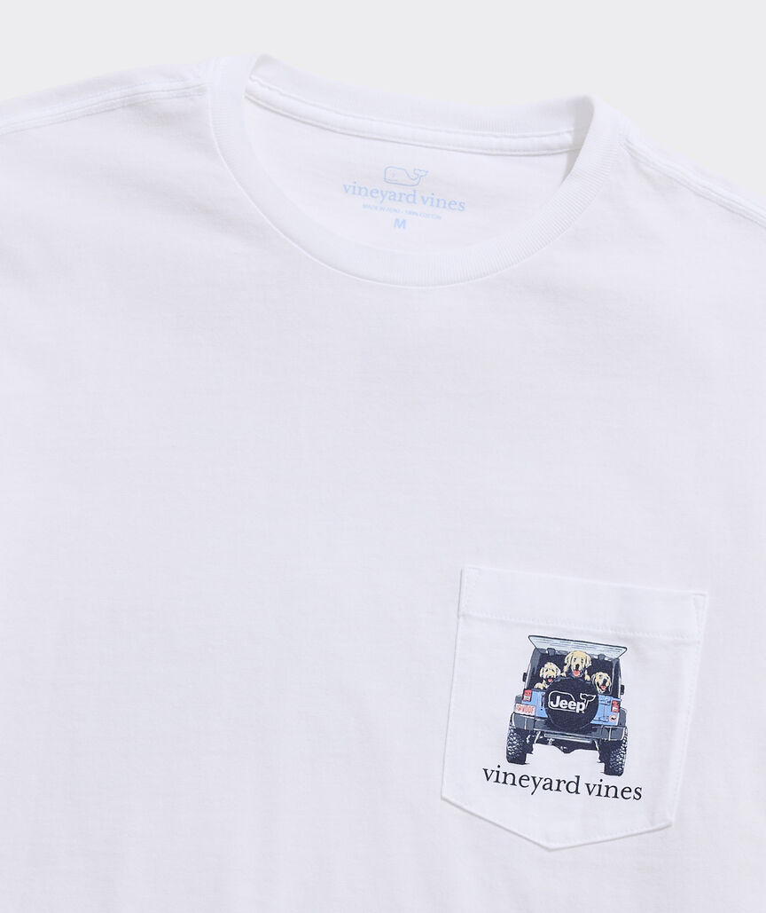 Jeep Collection Road Dogs Short-Sleeve Pocket Tee