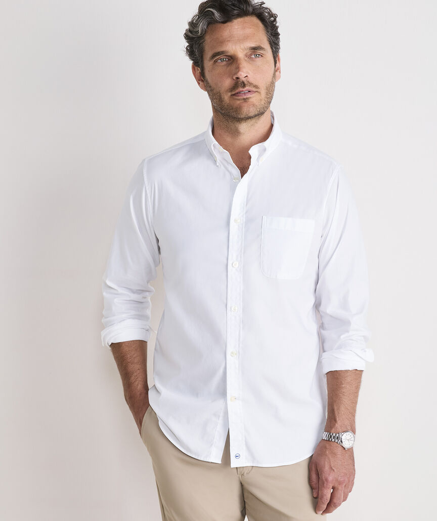 Performance Cotton Breakwater Solid Shirt