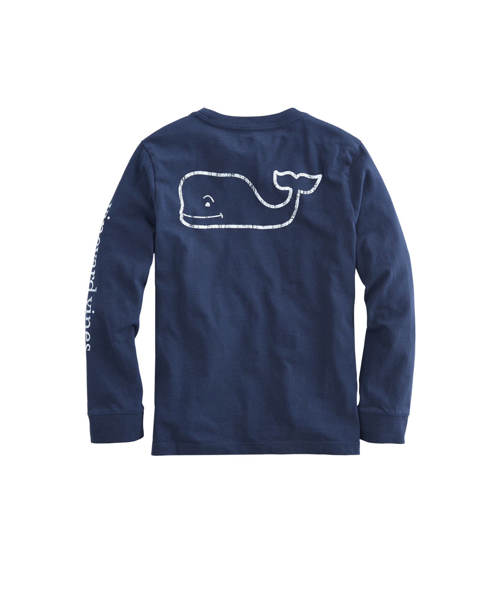 Shop Kids Long-Sleeve Vintage Whale Graphic T-Shirt at vineyard vines