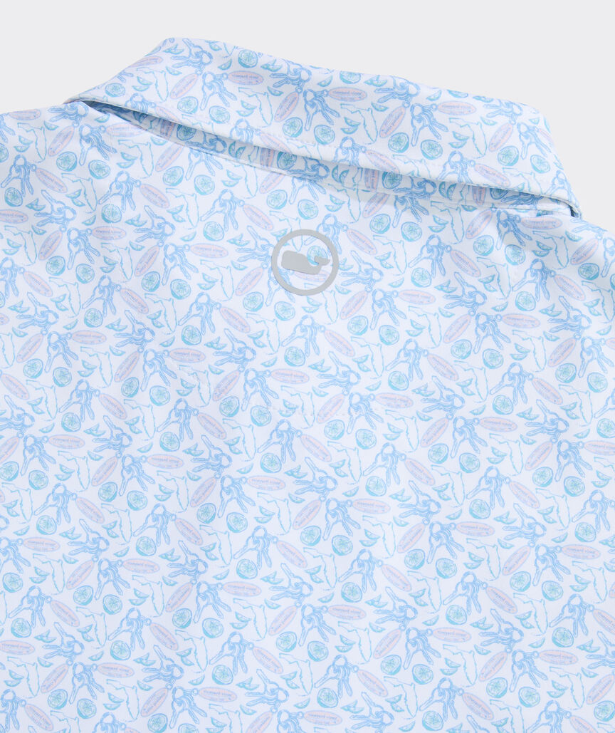 Performance Printed Sankaty Polo