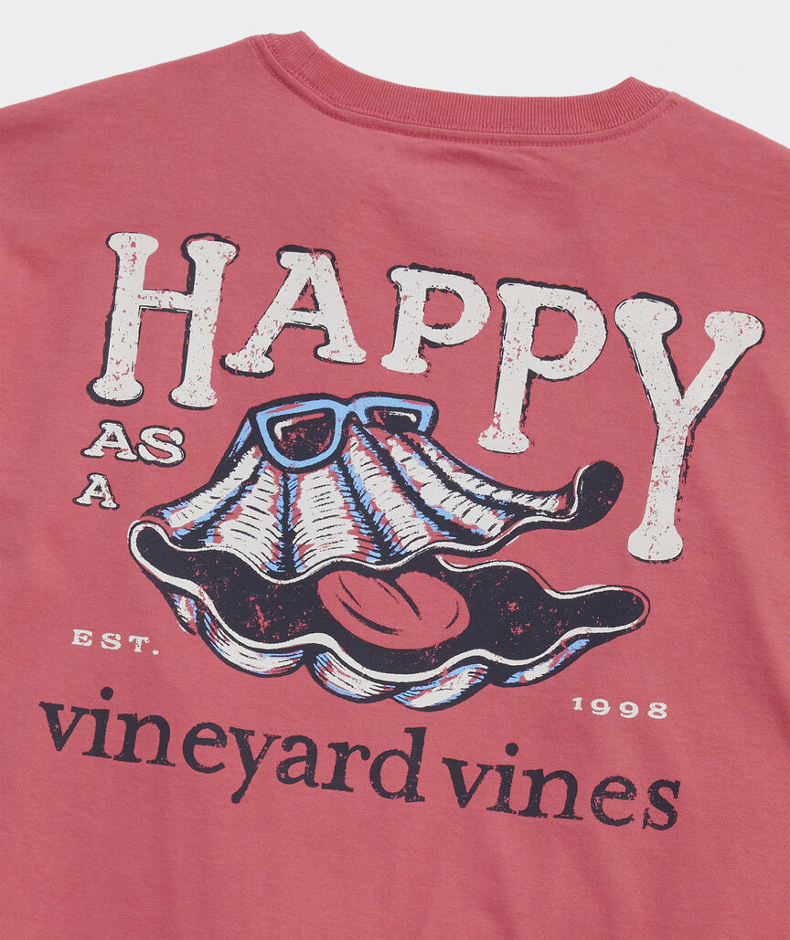 Shop Happy As A Clam ShortSleeve Tee at vineyard vines