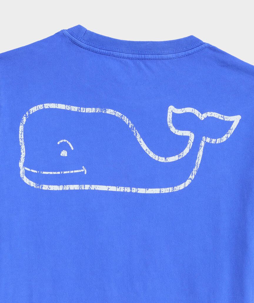 Boys' Neon Vintage Whale Short-Sleeve Pocket Tee