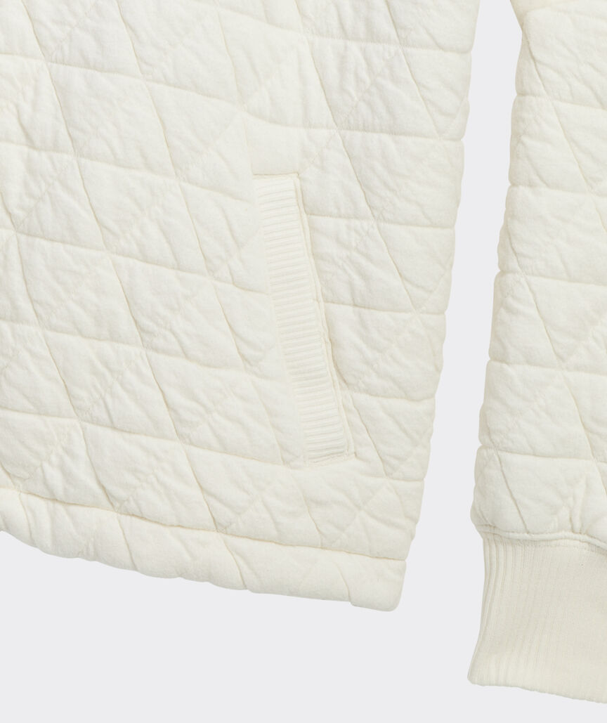 Cotton Quilted Quarter-Zip