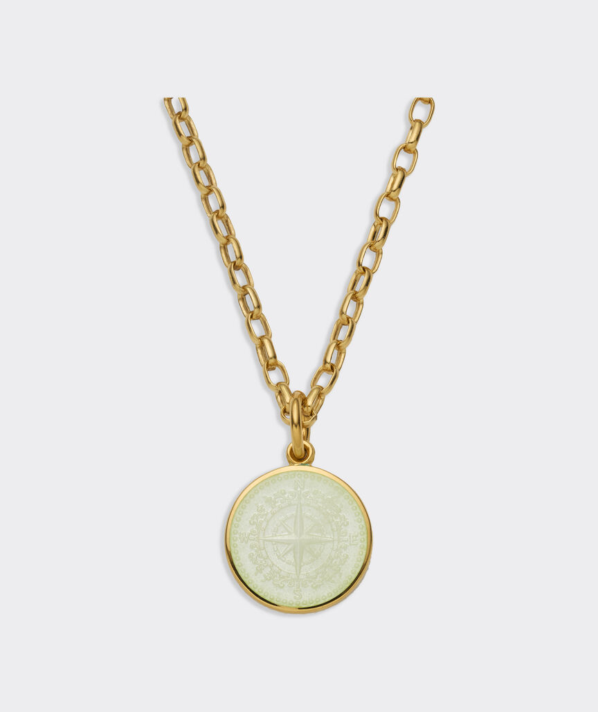 Colby Davis Small Compass Gold Vermeil