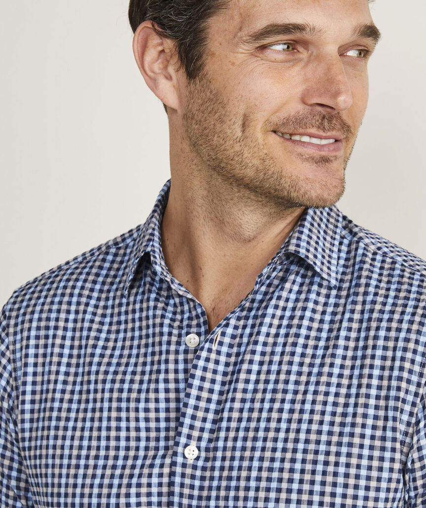 On-The-Go Seersucker Shirt