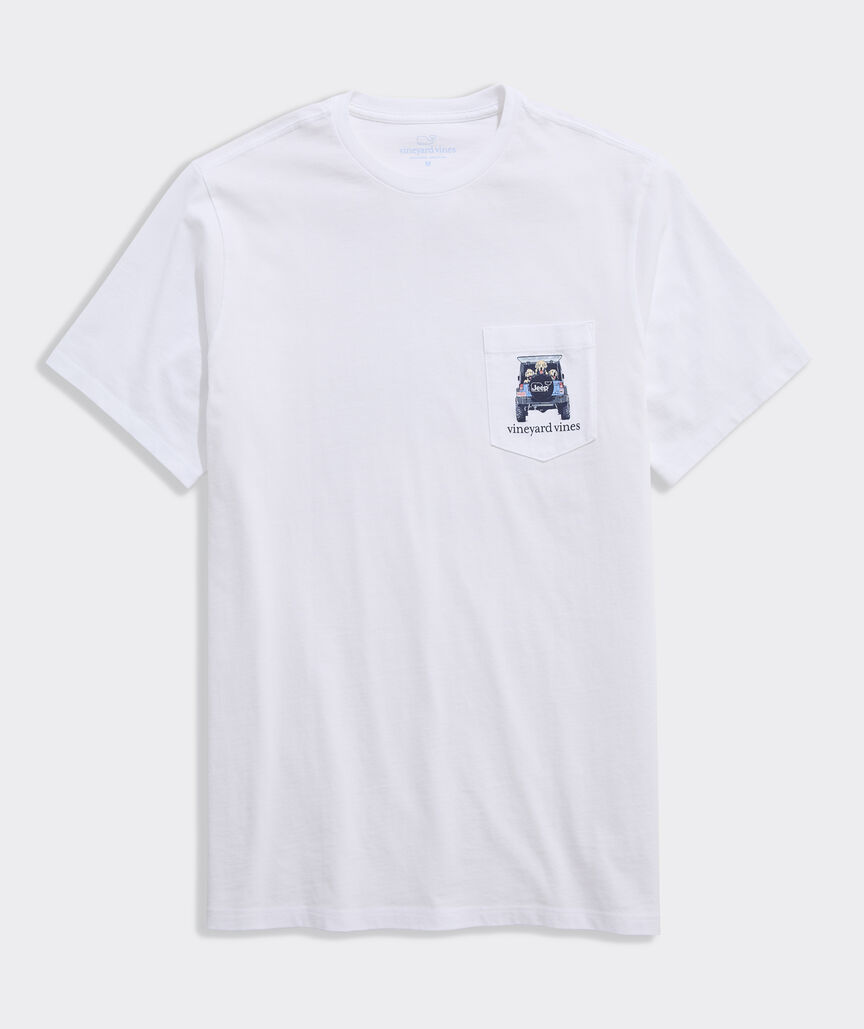 Jeep Collection Road Dogs Short-Sleeve Pocket Tee