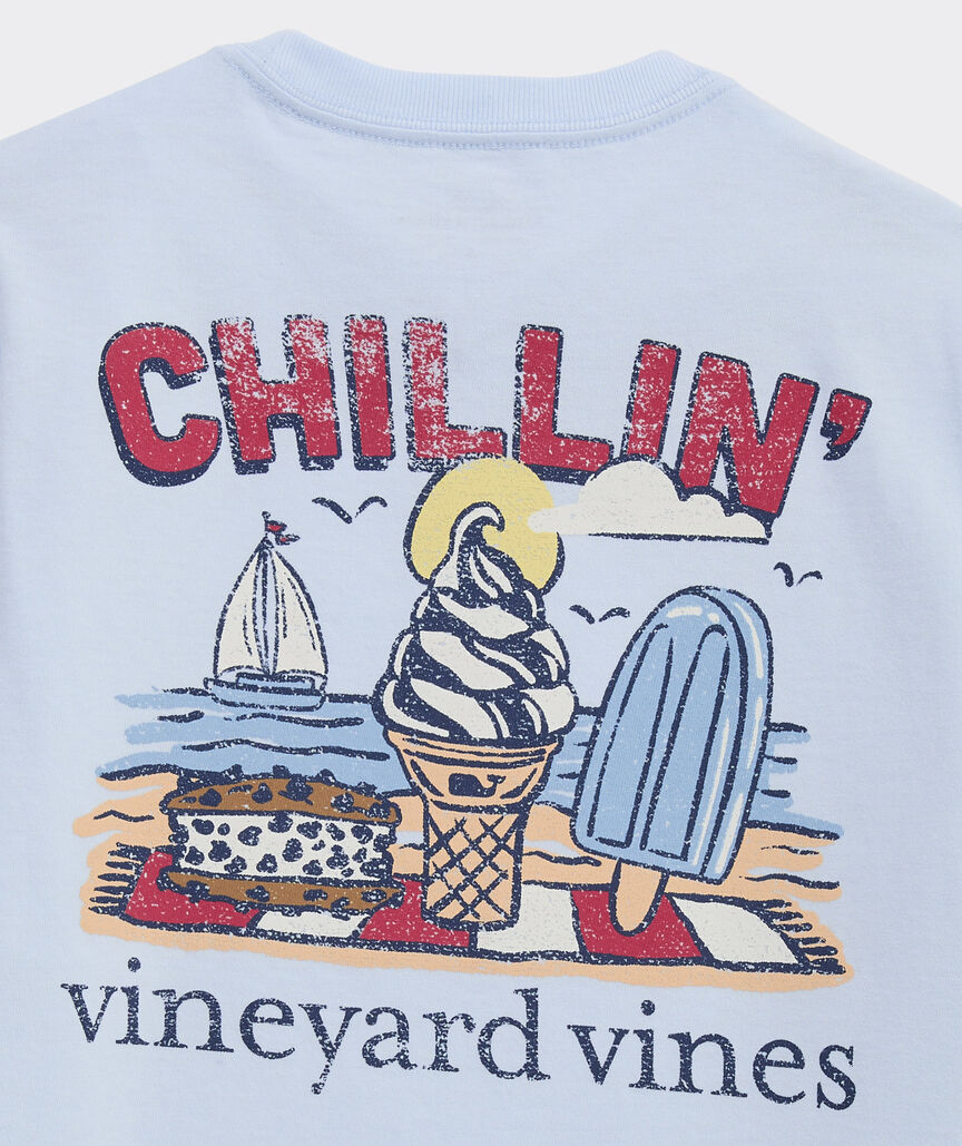 Boys' Chillin Ice Cream Short-Sleeve Pocket Tee