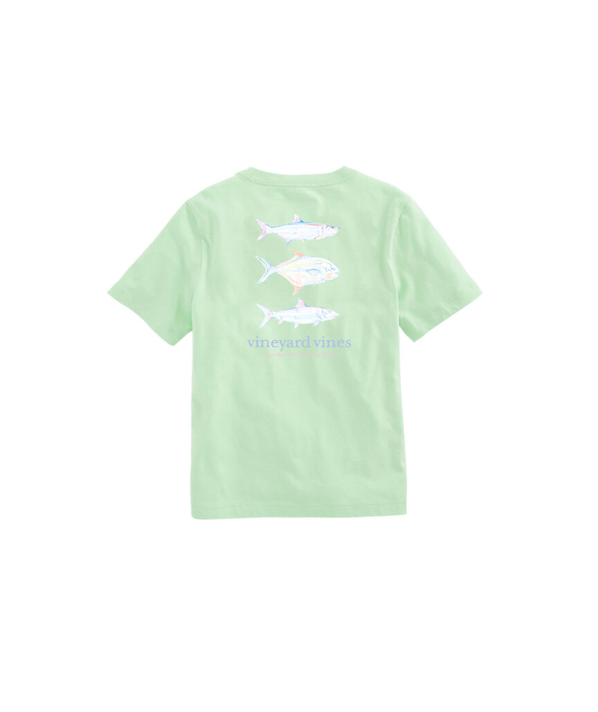 OUTLET Boys Classic Painted Grand Slam Short-Sleeve Pocket Tee