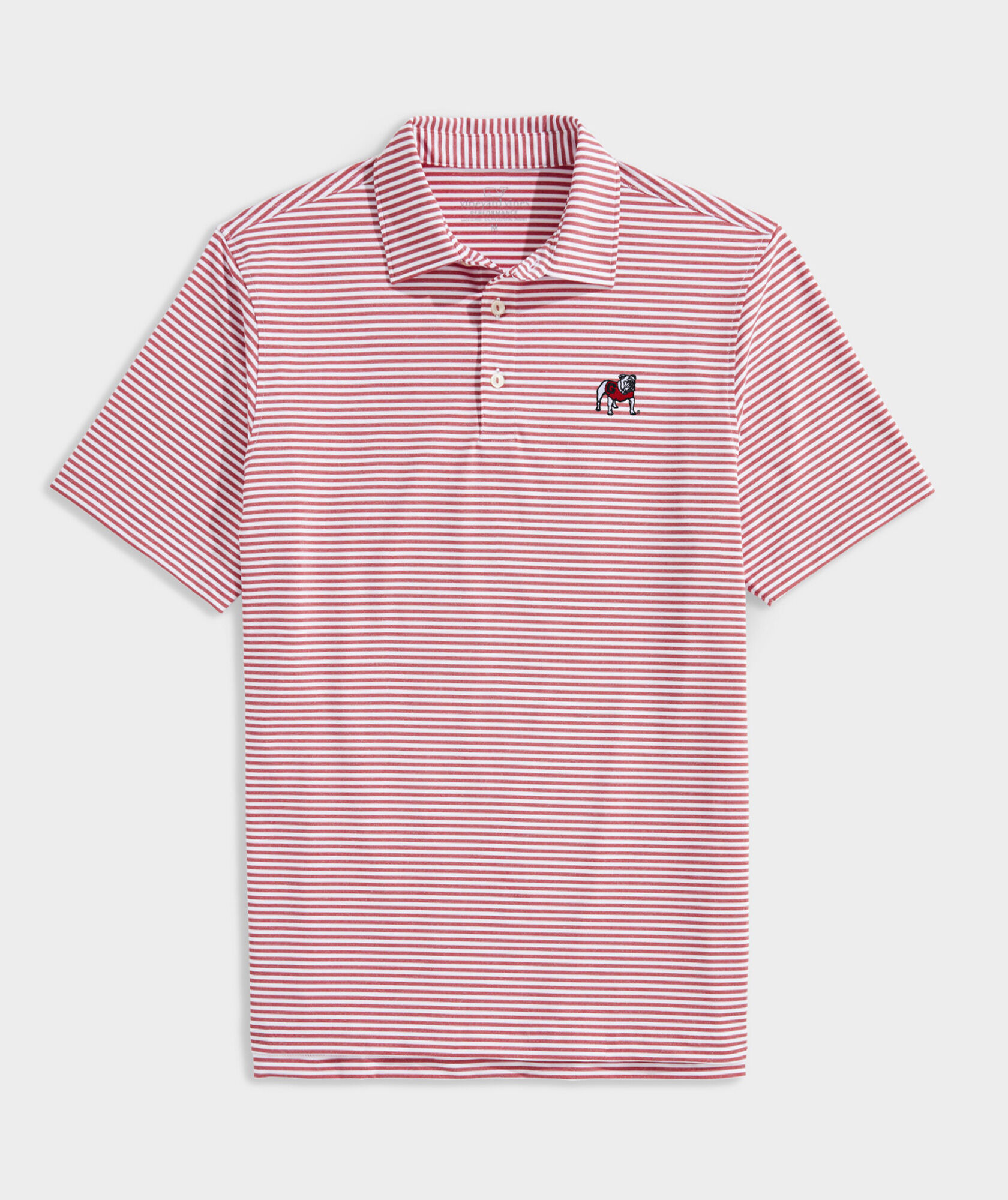 University of Georgia Winstead Stripe Sankaty Polo