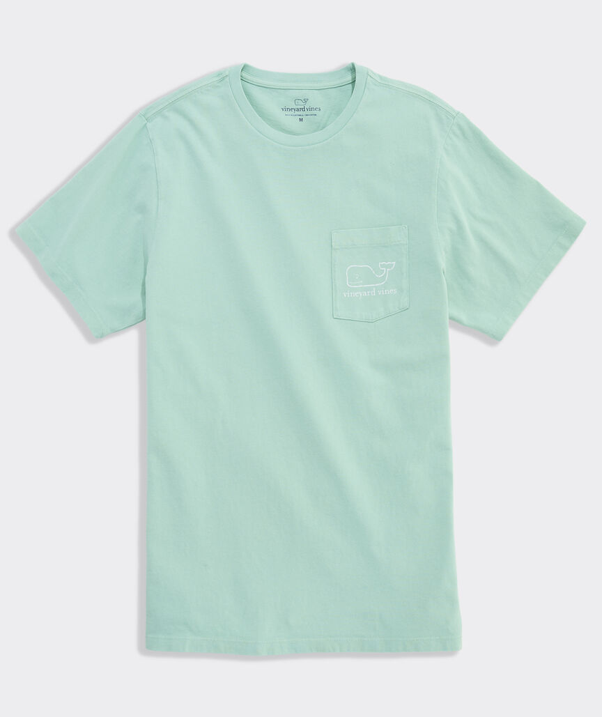 Drift Dye Vintage Whale Short-Sleeve Pocket Tee
