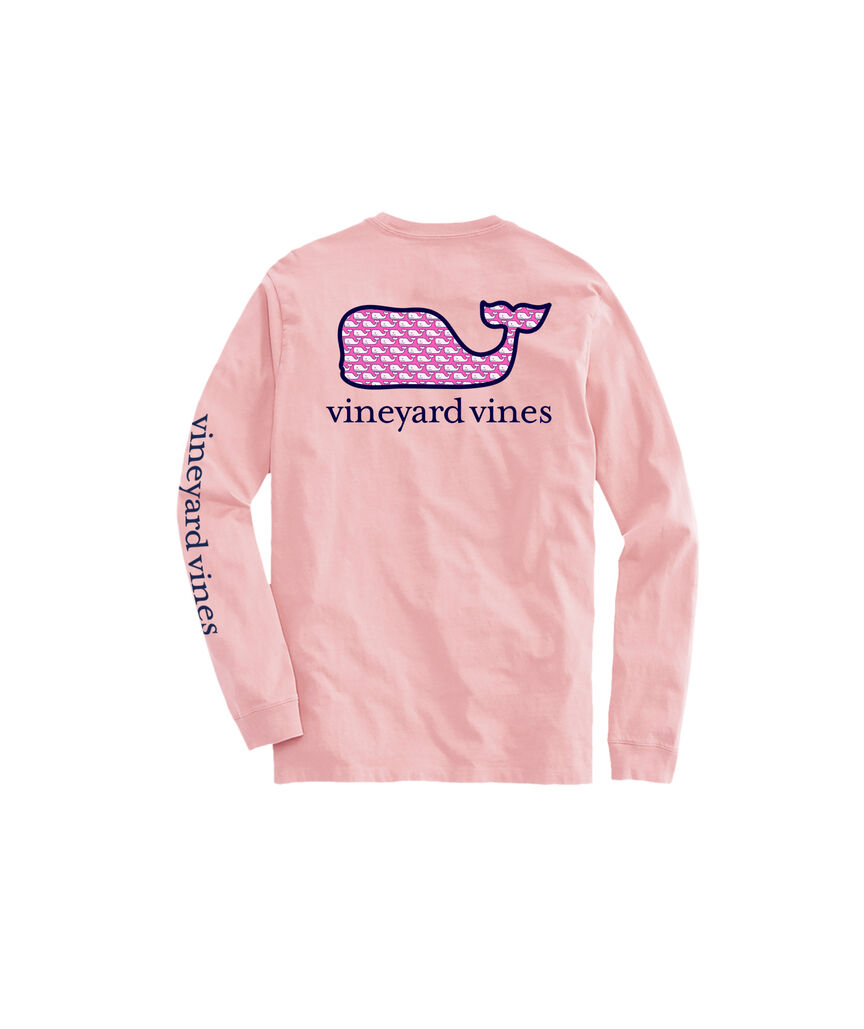 OUTLET Kids' Vineyard Whale Long-Sleeve Pocket Tee