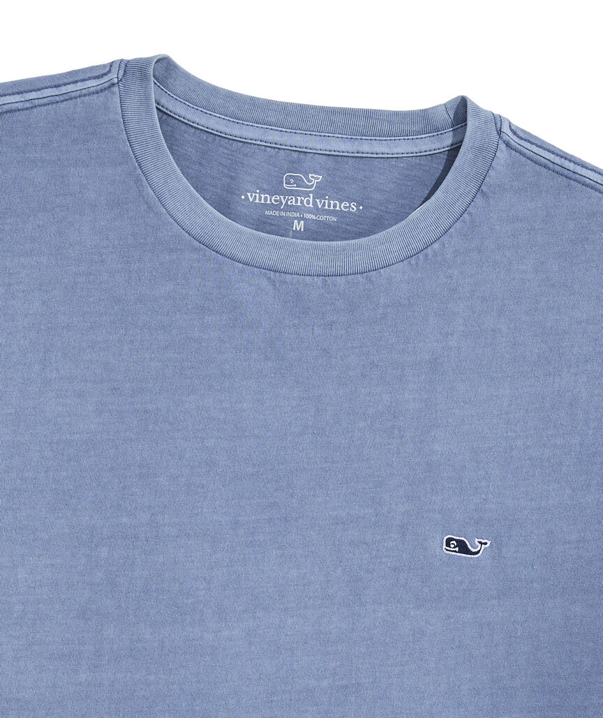 OUTLET Sunwashed Whale Embroidered Short-Sleeve Tee