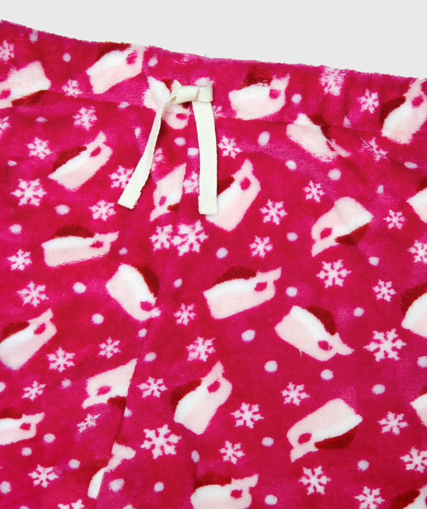 OUTLET Girls' High-Pile Pajama Pants