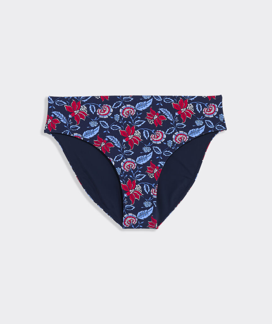Wainscott Mid-Rise Bikini Bottom