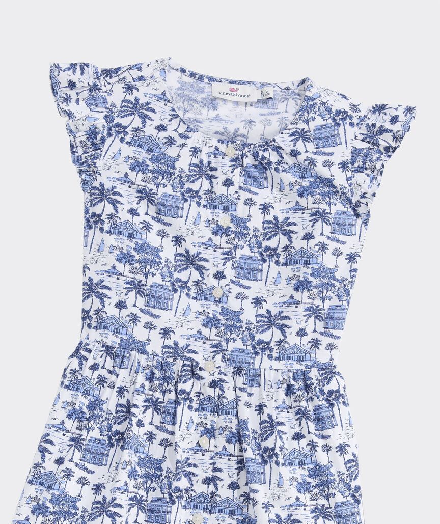 Girls' Evie Poplin Dress