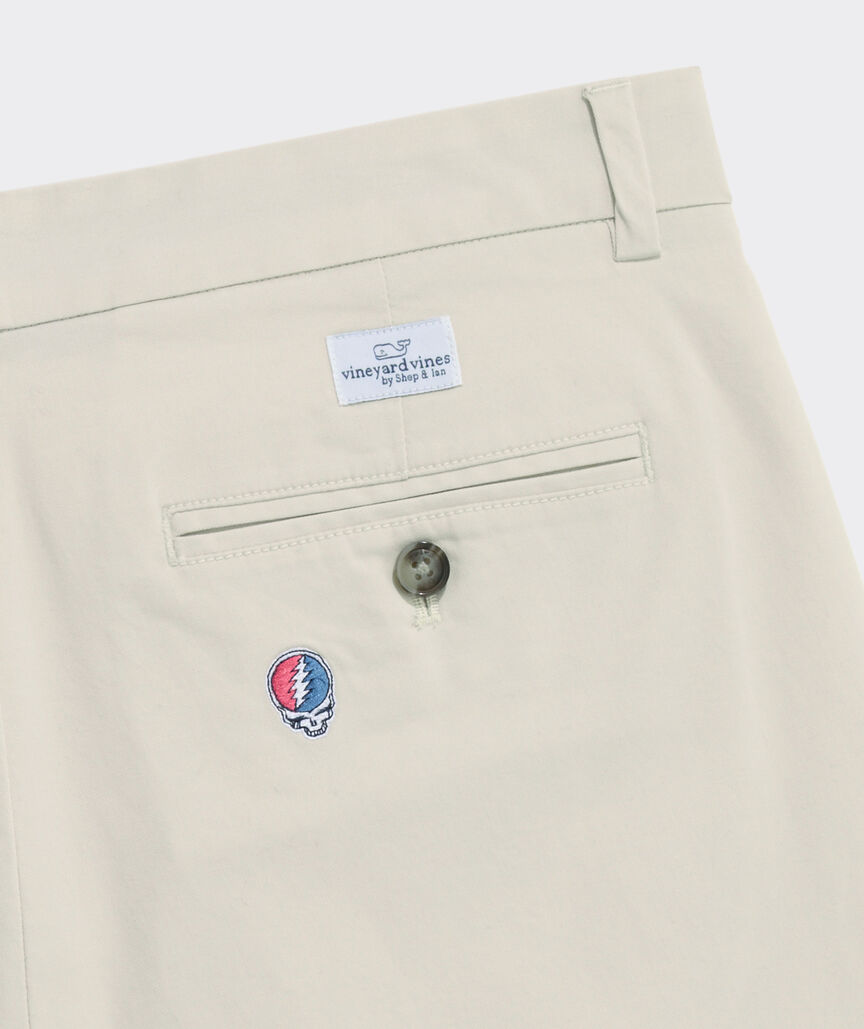 Grateful Dead x vineyard vines Embroidered 9 Inch Breaker Shorts