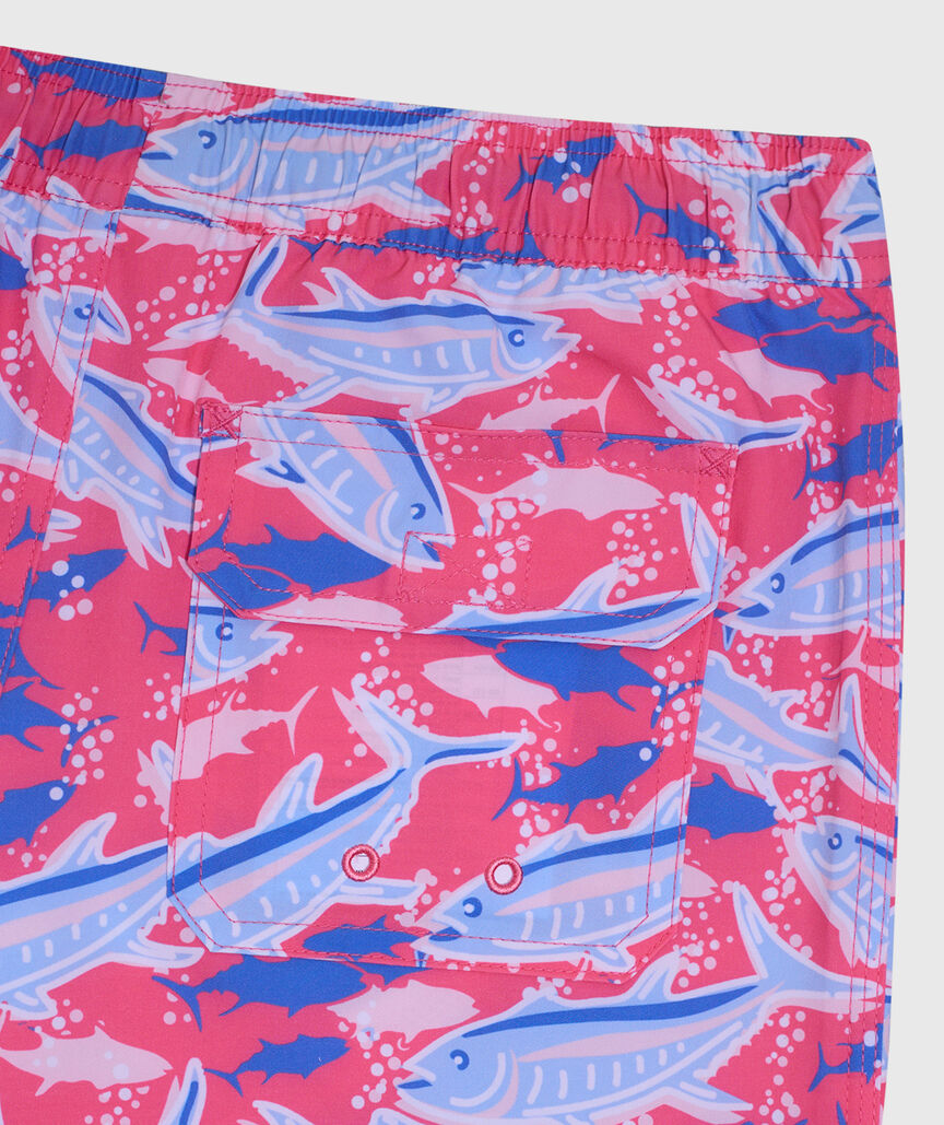 OUTLET 7 Inch Bone Fishing Chappy Swim Trunks