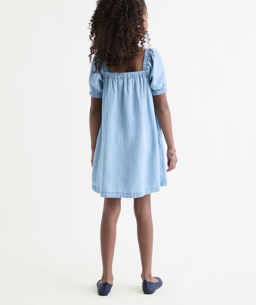 Girls' Serena Chambray Dress